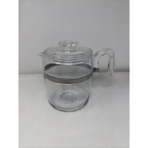 Vintage PYREX 9 Cup Percolator Coffee Pot & Lid 7759